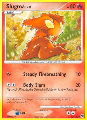 Slugma 83/106 - Great Encounters Reverse Holofoil - Poke-Collect