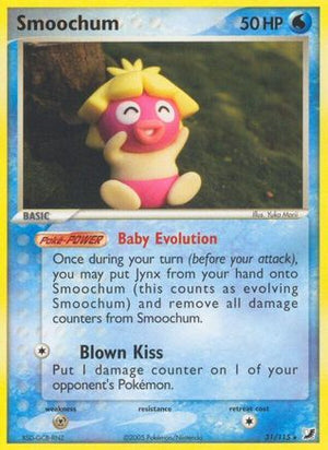 Smoochum 31/115 - Unseen Forces Reverse Holofoil - Poke-Collect