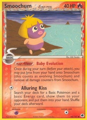 Smoochum δ 64/101 - Dragon Frontiers - Poke-Collect