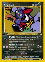 Sneasel 24/64 - Neo Revelation 1st Edition - Poke-Collect