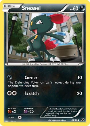 Sneasel 69/99 - Next Destinies - Poke-Collect