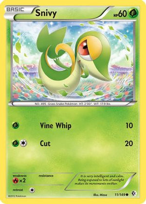 Snivy 11/149 - Boundaries Crossed - Poke-Collect