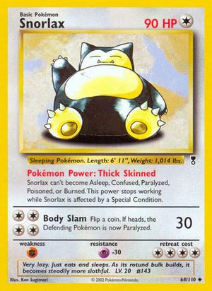 Snorlax 64/110 - Legendary Collection - Poke-Collect