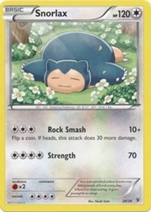 Snorlax 26/39 - Kalos Starter Set - Poke-Collect