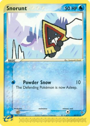 Snorunt 44/97 - Dragon Reverse Holofoil - Poke-Collect