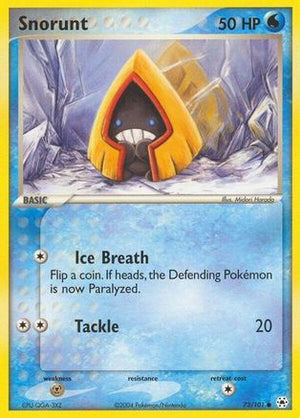 Snorunt 73/101 - Hidden Legends - Poke-Collect