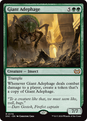 Giant Adephage (DSC-179) - Duskmourn: House of Horror Commander