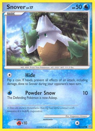 Snover 74/100 - Stormfront - Poke-Collect