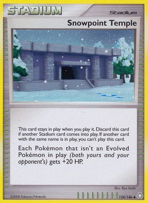 Snowpoint Temple 134/146 - Legends Awakened - Poke-Collect