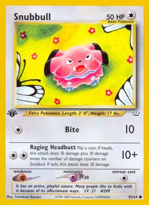 Snubbull 55/64 - Neo Revelation Unlimited - Poke-Collect