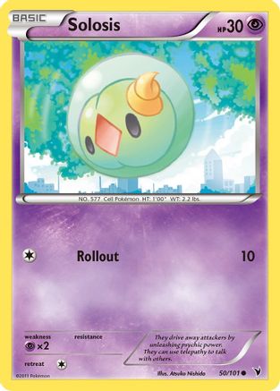 Solosis 50/101 - Noble Victories - Poke-Collect