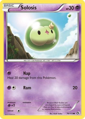 Solosis 74/113 - Legendary Treasures Reverse Holofoil - Poke-Collect