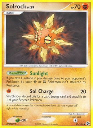 Solrock 85/106 - Great Encounters - Poke-Collect