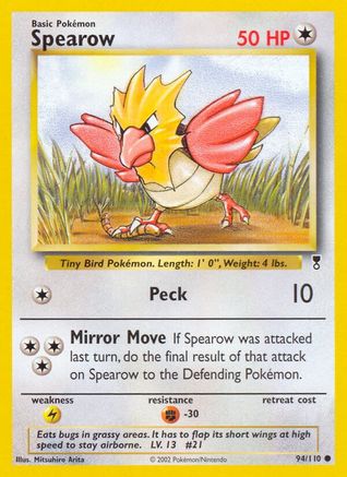 Spearow 94/110 - Legendary Collection - Poke-Collect