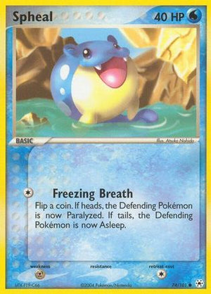 Spheal 74/101 - Hidden Legends Reverse Holofoil - Poke-Collect