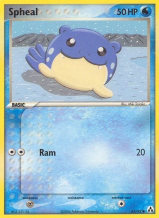Spheal 65/92 - Legend Maker - Poke-Collect