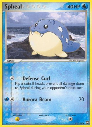 Spheal 65/108 - Power Keepers - Poke-Collect