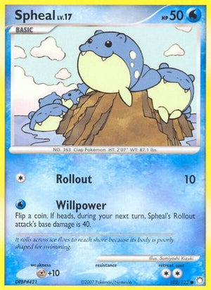 Spheal 102/123 - Mysterious Treasures - Poke-Collect