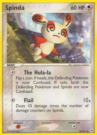 Spinda 48/101 - Hidden Legends Reverse Holofoil - Poke-Collect