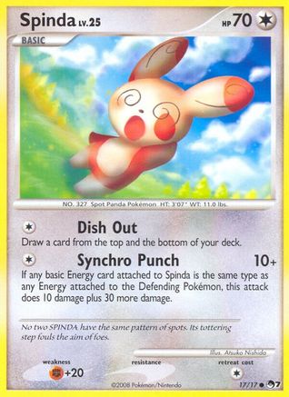 Spinda 17/17 - POP Series 7 - Poke-Collect