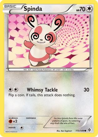 Spinda 115/149 - Boundaries Crossed - Poke-Collect
