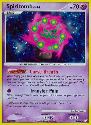 Spiritomb 16/146 - Legends Awakened Reverse Holofoil - Poke-Collect