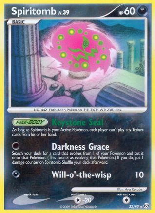 Spiritomb 32/99 - Arceus Reverse Holofoil - Poke-Collect