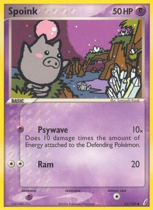 Spoink 62/100 - Crystal Guardians - Poke-Collect