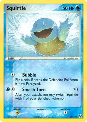 Squirtle 83/112 - FireRed & LeafGreen - Poke-Collect
