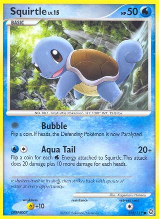 Squirtle 112/132 - Secret Wonders - Poke-Collect
