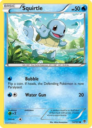 Squirtle 14/101 - Plasma Blast - Poke-Collect
