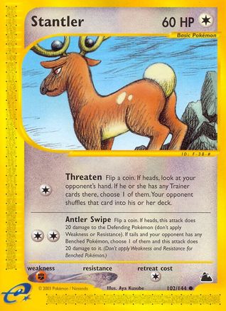 Stantler 102/144 - Skyridge - Poke-Collect