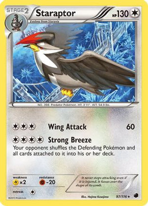 Staraptor 97/116 - Plasma Freeze - Poke-Collect