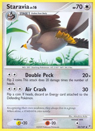 Staravia 85/147 - Supreme Victors Reverse Holofoil - Poke-Collect
