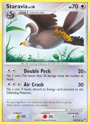 Staravia 85/147 - Supreme Victors Reverse Holofoil - Poke-Collect