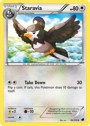 Staravia 96/116 - Plasma Freeze Reverse Holofoil - Poke-Collect