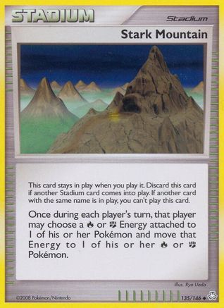 Stark Mountain 135/146 - Legends Awakened Reverse Holofoil - Poke-Collect