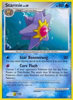 Starmie 71/146 - Legends Awakened Reverse Holofoil - Poke-Collect
