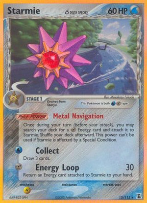 Starmie δ 15/113 - Delta Species Holofoil - Poke-Collect