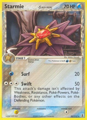 Starmie δ 30/113 - Delta Species Reverse Holofoil - Poke-Collect