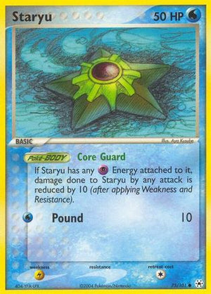 Staryu 75/101 - Hidden Legends Reverse Holofoil - Poke-Collect