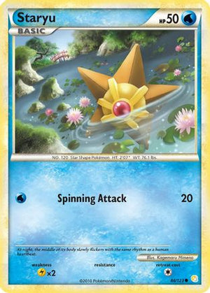 Staryu 84/123 - HeartGold & SoulSilver - Poke-Collect
