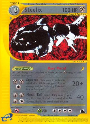 Steelix 31/144 - Skyridge - Poke-Collect