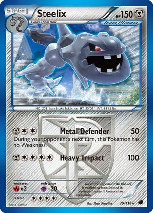 Steelix 79/116 - Plasma Freeze - Poke-Collect