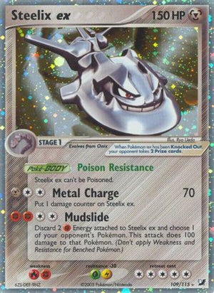 Steelix ex 109/115 - Unseen Forces Holofoil - Poke-Collect