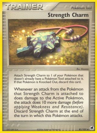 Strength Charm 81/101 - Dragon Frontiers Reverse Holofoil - Poke-Collect