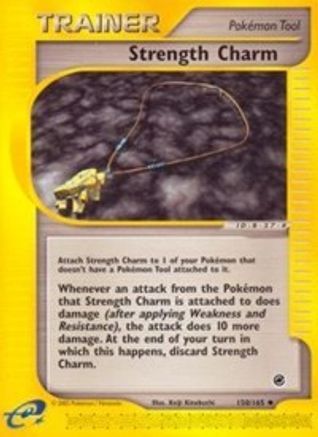 Strength Charm 150/165 - Expedition Base Set Reverse Holofoil - Poke-Collect