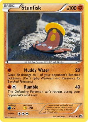 Stunfisk 83/113 - Legendary Treasures - Poke-Collect