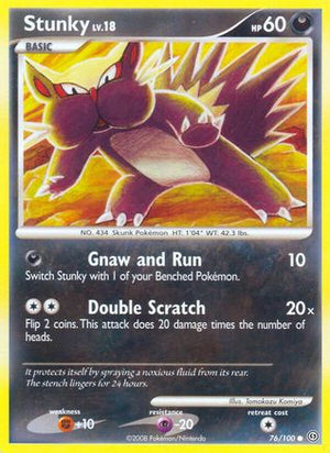 Stunky 76/100 - Stormfront - Poke-Collect