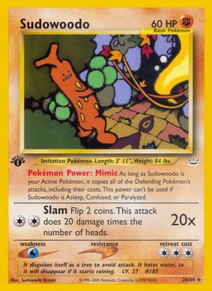 Sudowoodo 26/64 - Neo Revelation Unlimited - Poke-Collect
